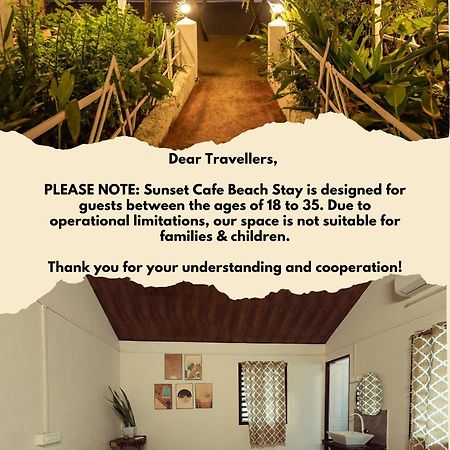 Sunset Cafe Beach Stay Gokarna  Exterior photo